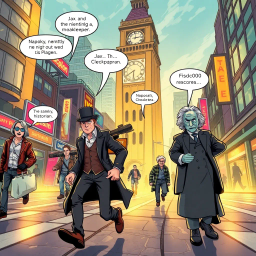 ChronoClash: Whose Time is it Anyway? - Text-based game