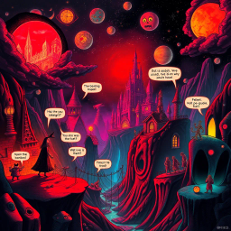 Nightmare Chronicles: Whose Dream Is It Anyway? - Text-based game