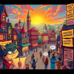 Whose Hello Is It Anyway? - Text-based game