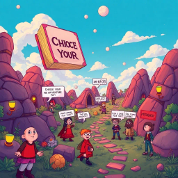 MetaQuest: Whose Adventure Is It Anyway? - Text-based game