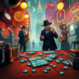 Chrono-Capers: Whose Time Is It Anyway? - Text-based game