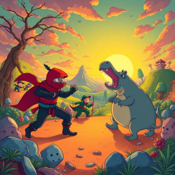 Whose Game Is It Anyway? - Text-based game