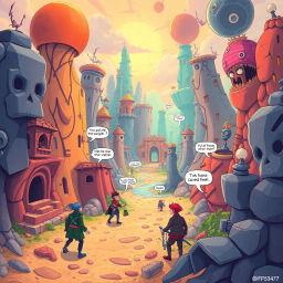 The Paradoxical Chronicles: Whose Quest Is It Anyway? - Text-based game