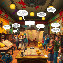 Relic Rumble: Whose Is It Anyway? - Text-based game