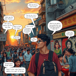 Code Switch Chronicles: Whose Hello is it Anyway? - Text-based game