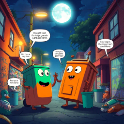 Whose Bin Is It Anyway? - Text-based game