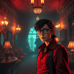 Whose Haunt Is This? - Text-based game