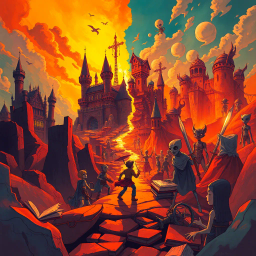 MetaQuest: Whose Adventure Is It Anyway? - Text-based game