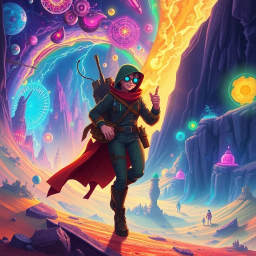 Spectrum Wars: Which Dimension Is It Anyway? - Text-based game