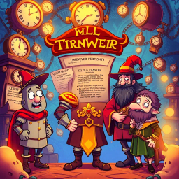 The Paradoxical Chronicles: Whose Quest Is It Anyway? - Text-based game