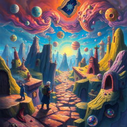 Questception: Whose Adventure Is It Anyway? - Text-based game