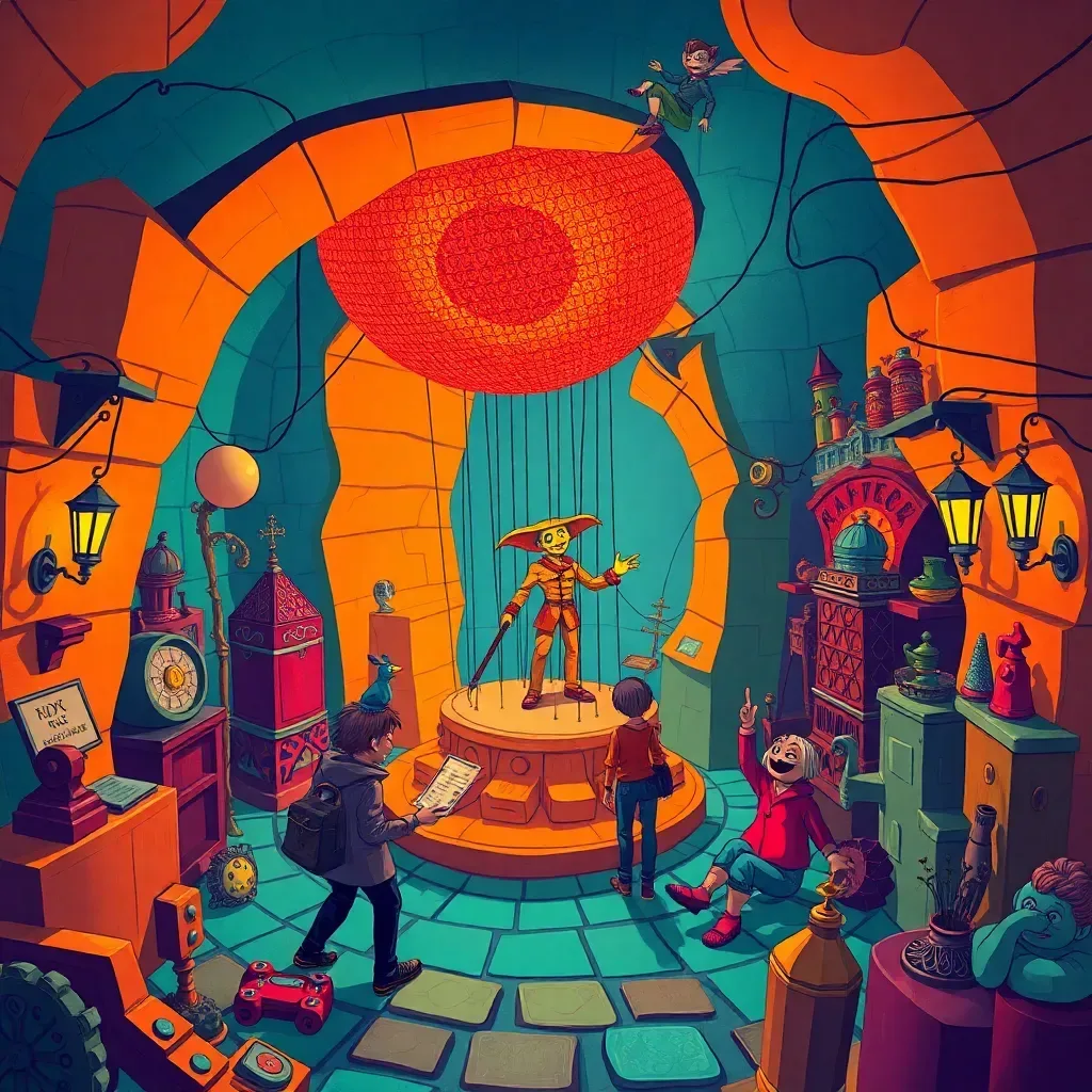 QuestQuest: A Narrative Kaleidoscope