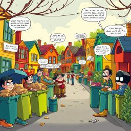 Whose Bin Is It Anyway? - Text-based game