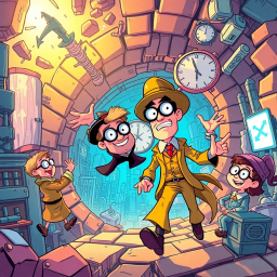 ChronoCrack: Whose Time Is It, Anyway? - Text-based game