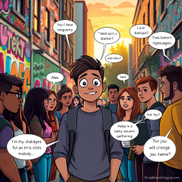 Code Switch Chronicles: Whose Hello Is It Anyway? - Text-based game