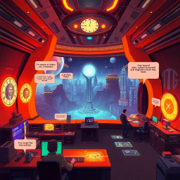 ChronoClash: Whose Time Is It Anyway? - Text-based game