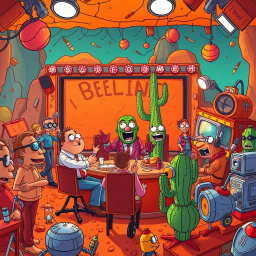 Whose Mayhem Is It Anyway? - Text-based game