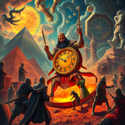 ChronoClash: Whose Time Is It, Anyway? - Text-based game