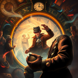 Chrono-Capers: Whose Time Is It Anyway? - Text-based game
