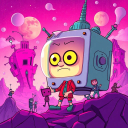 Metamayhem: Whose Adventure Is It Anyway? - Text-based game