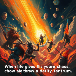 Chronicles of Chaos: Whose World is it Anyway? - Text-based game