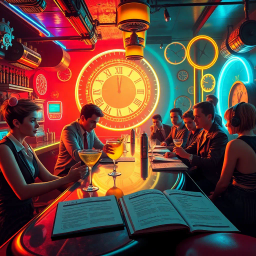 ChronoCocktail: Whose Time Is It Anyway? - Text-based game