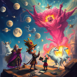 Chronicles of Chaos: Whose World is it Anyway? - Text-based game