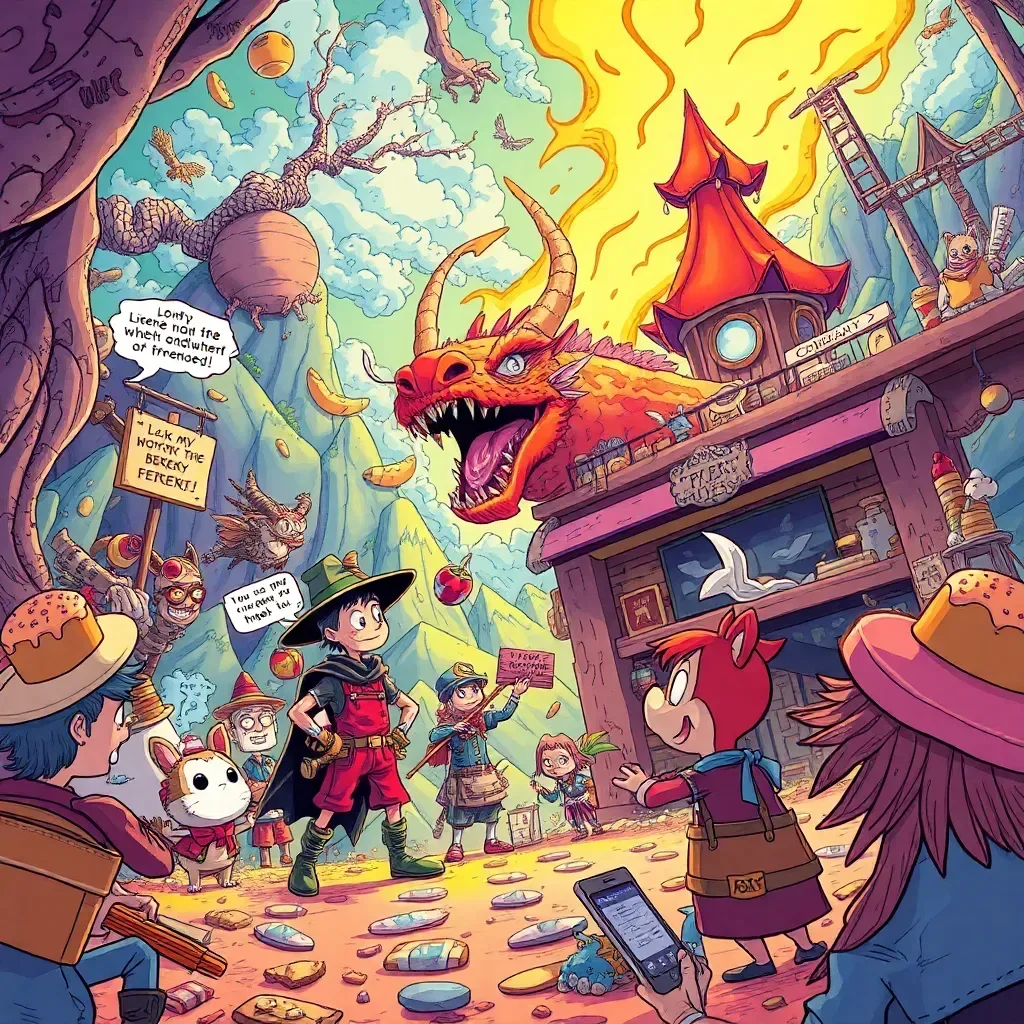 Metamayhem: Whose Adventure Is It Anyway?