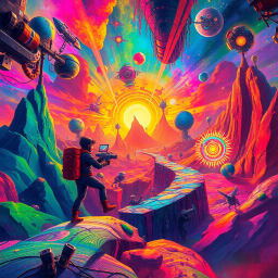 Spectrum Wars: Which Dimension Is It, Anyway? - Text-based game