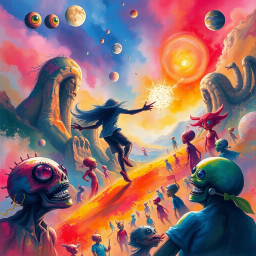 Spectrum Wars: Which Dimension Is It, Anyway? - Text-based game