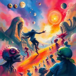 Spectrum Wars: Which Dimension Is It, Anyway? - Text-based game