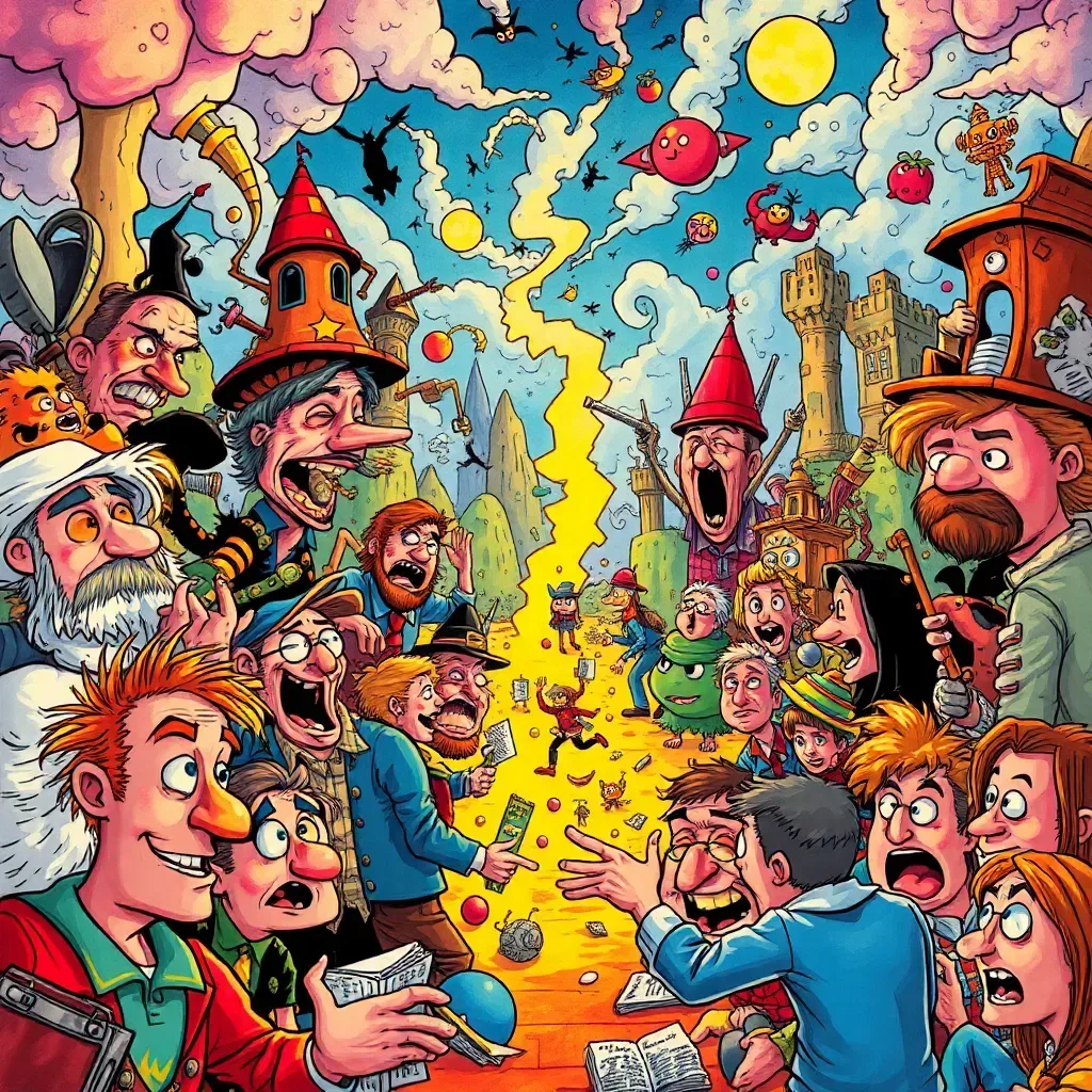 Metamayhem: Whose Adventure Is It Anyway?