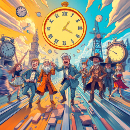 Chronochase: Whose Time Is It Anyway? - Text-based game