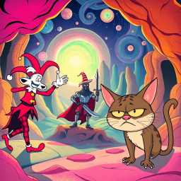 Chronicles of Chaos: Whose World Is It Anyway? - Text-based game