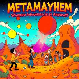 Metamayhem: Whose Adventure Is It Anyway? - Text-based game