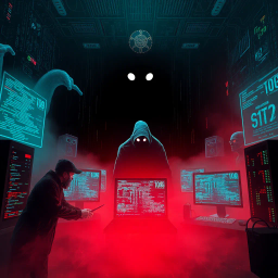 Haunted Byte: Who's Data Is It Anyway? - Text-based game