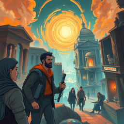 ChronoChase: Whose Time Is It Anyway? - Text-based game
