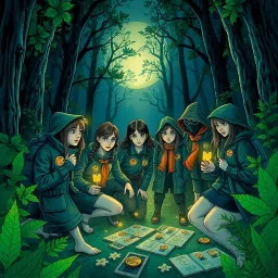 The Ultimate Girl Scout Badge - Text-based game