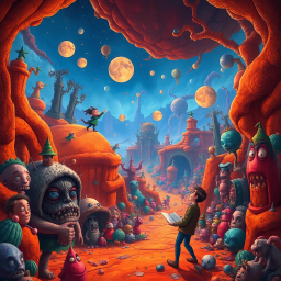 Chronicles of Chaos: Whose World Is It Anyway? - Text-based game