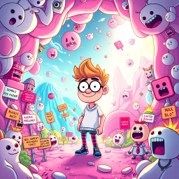 Memeception: Whose Hello Is It Anyway? - Text-based game