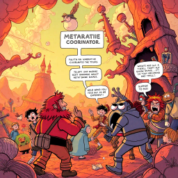 MetaQuest: Whose Adventure Is It Anyway? - Text-based game