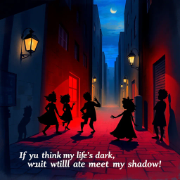 Shadowplay: Whose Shadow Is It Anyway? - Text-based game