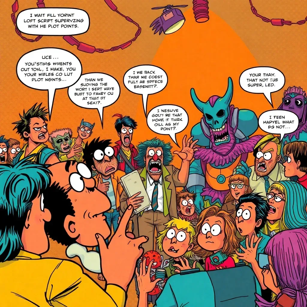 Metamayhem: Whose Adventure is it Anyway?