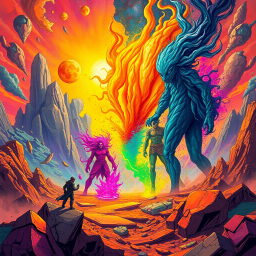 Spectrum Wars: Whose Dimension Is It Anyway? - Text-based game