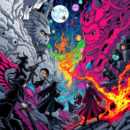 Spectrum Wars: Which Dimension Is It Anyway? - Text-based game
