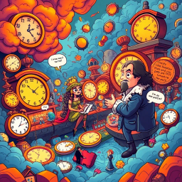 Chronocrack: Whose Time Is It, Anyway? - Text-based game