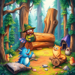 Log Jammin': Who's Logs Are These, Anyway? - Text-based game