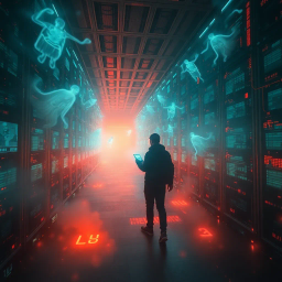 Haunted Byte: Who's Data Is It Anyway? - Text-based game