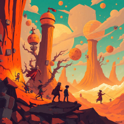 QuestLog: The Great Mysterium - Text-based game