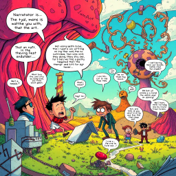 MetaMayhem: Whose Adventure Is It Anyway? - Text-based game